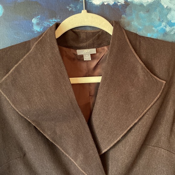 Artsy Exposed Seam Jacket - Fully Lined! - Picture 6 of 11